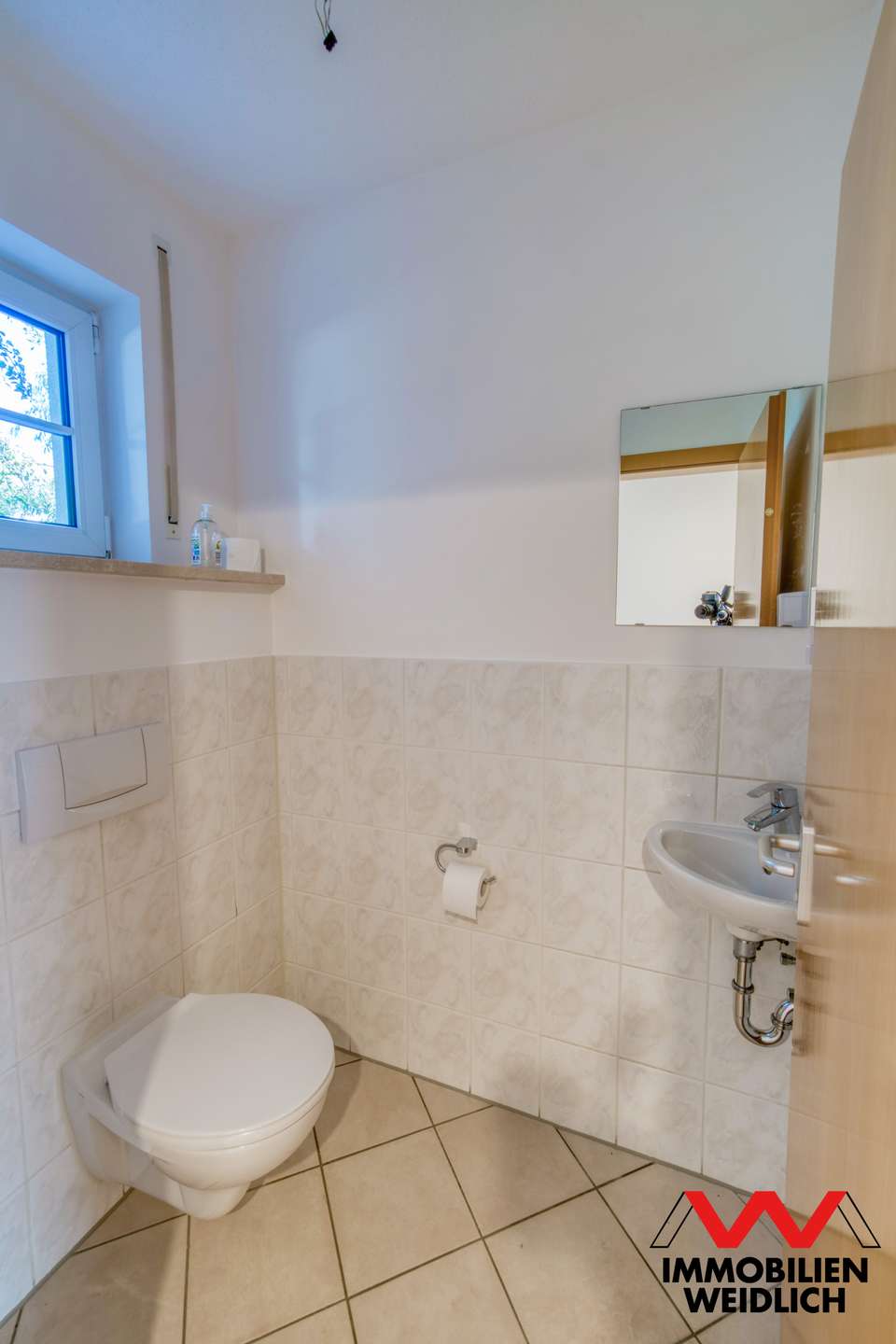 Gäste-WC im Erdgeschoss