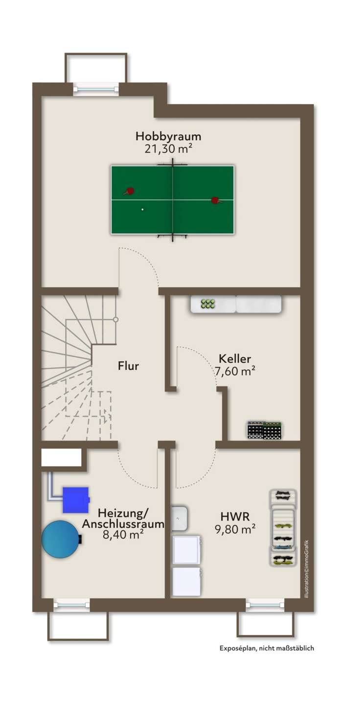 Grundriss Kellergeschoss