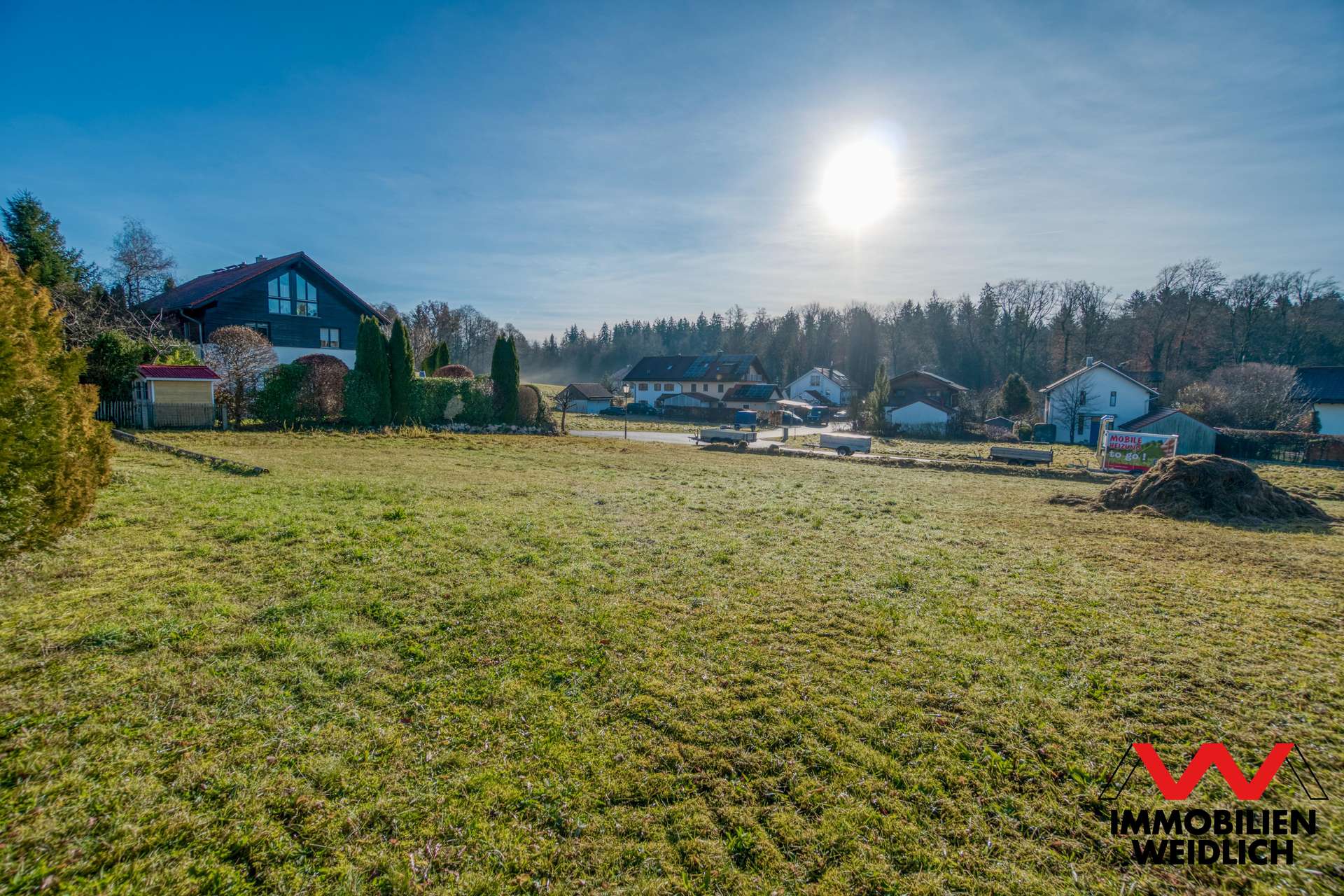 Blick von Westen nach Südosten