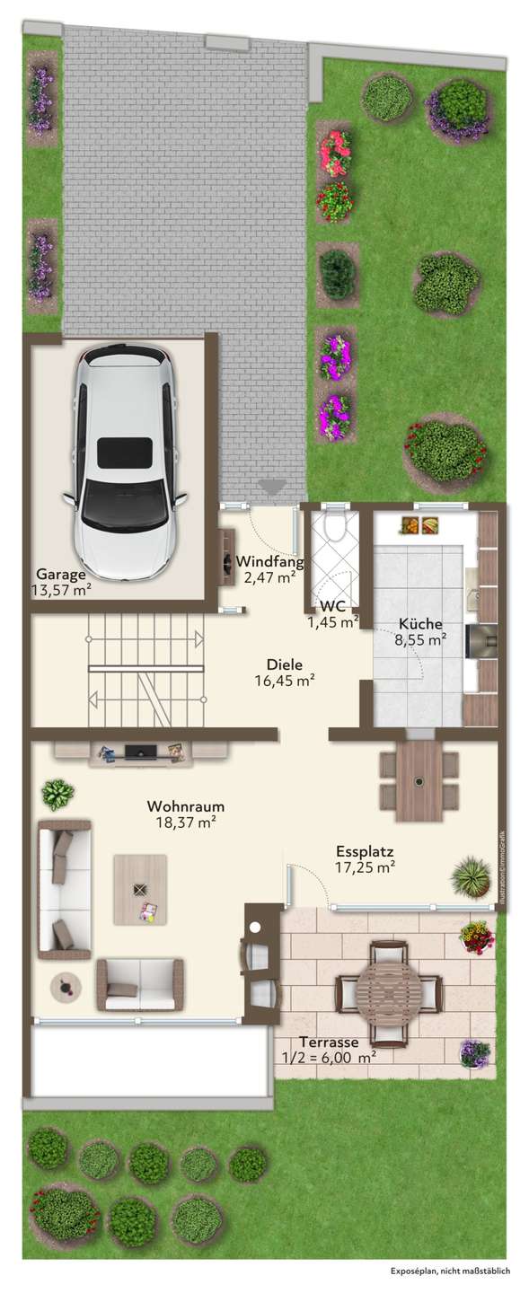 Grundriss Erdgeschoss