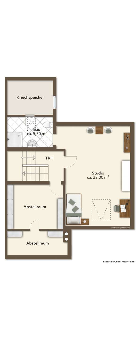 Grundriss Dachgeschoss