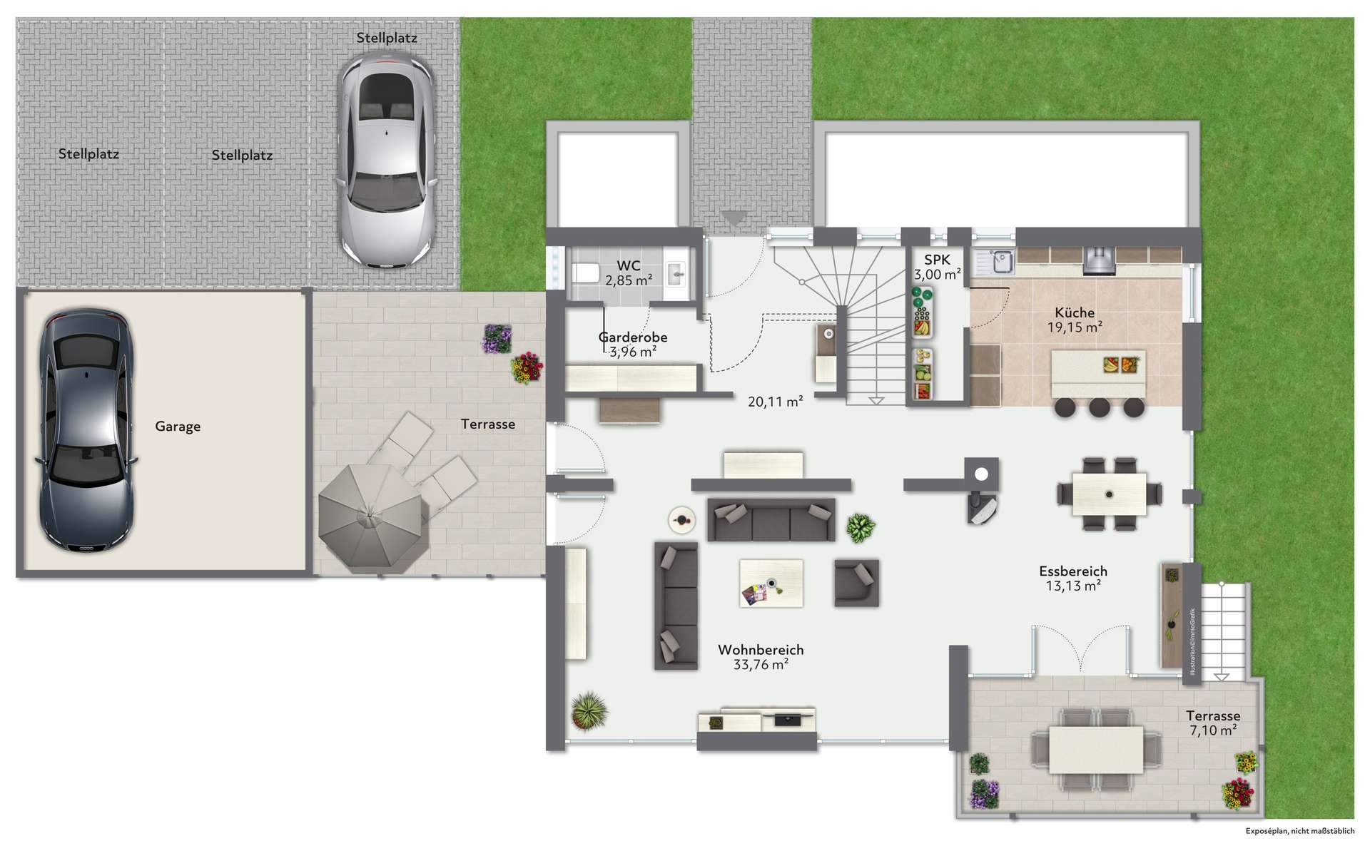 Grundriss Erdgeschoss