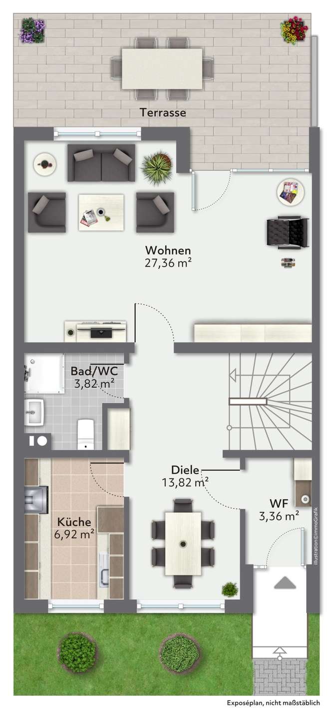 Grundriss Erdgeschoss