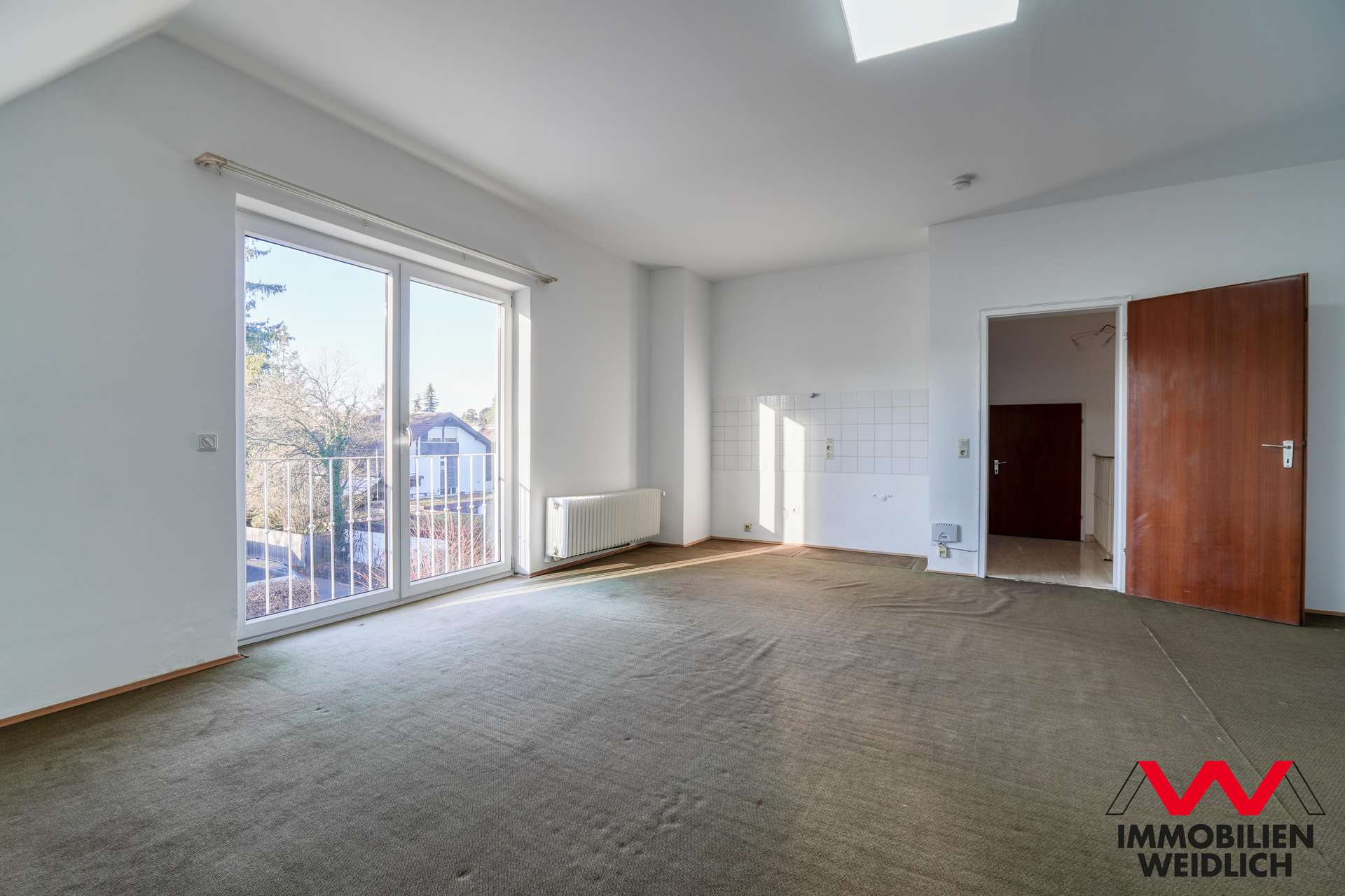 Studio im Dachgeschoss