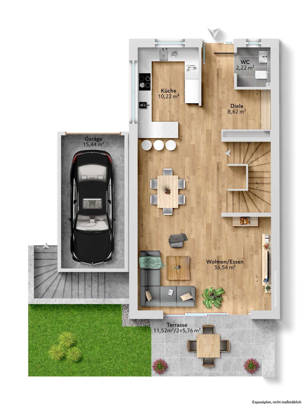 Grundriss Erdgeschoss