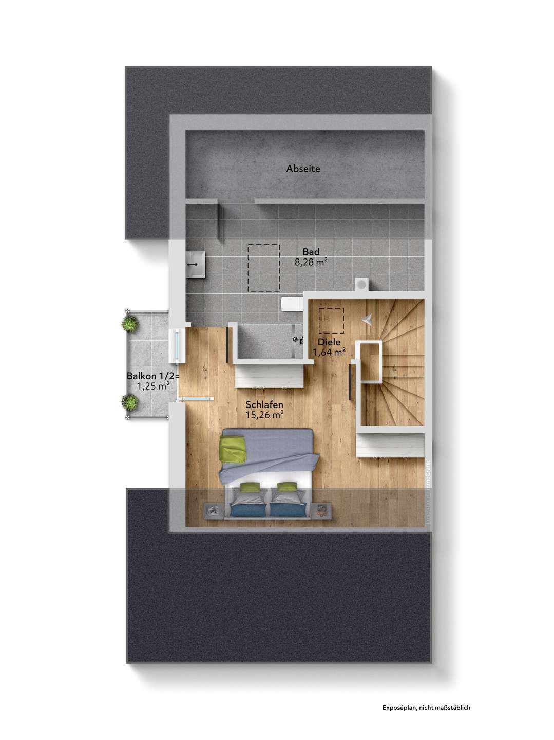 Grundriss Dachgeschoss