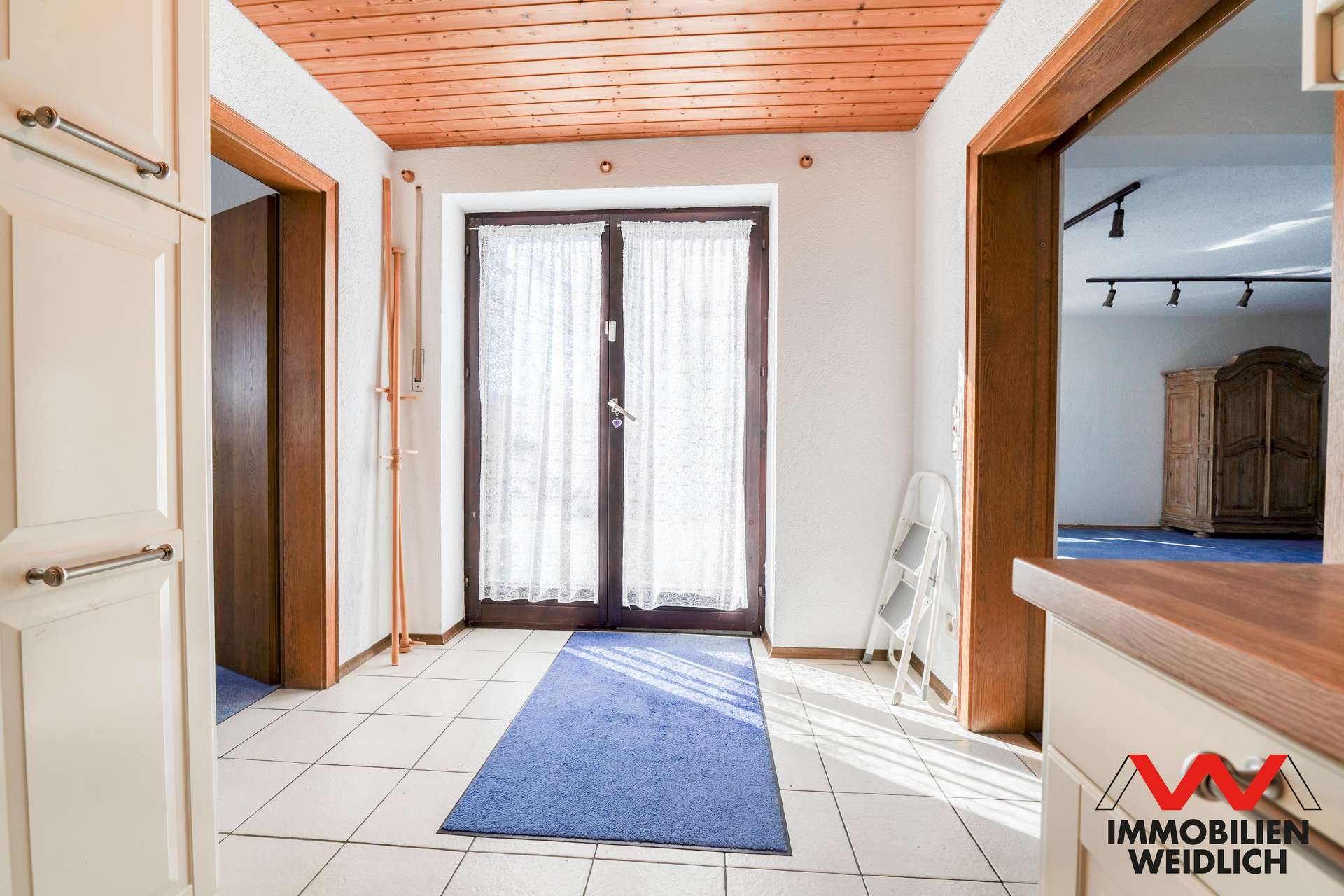 Zugang zur Terrasse im Erdgeschoss