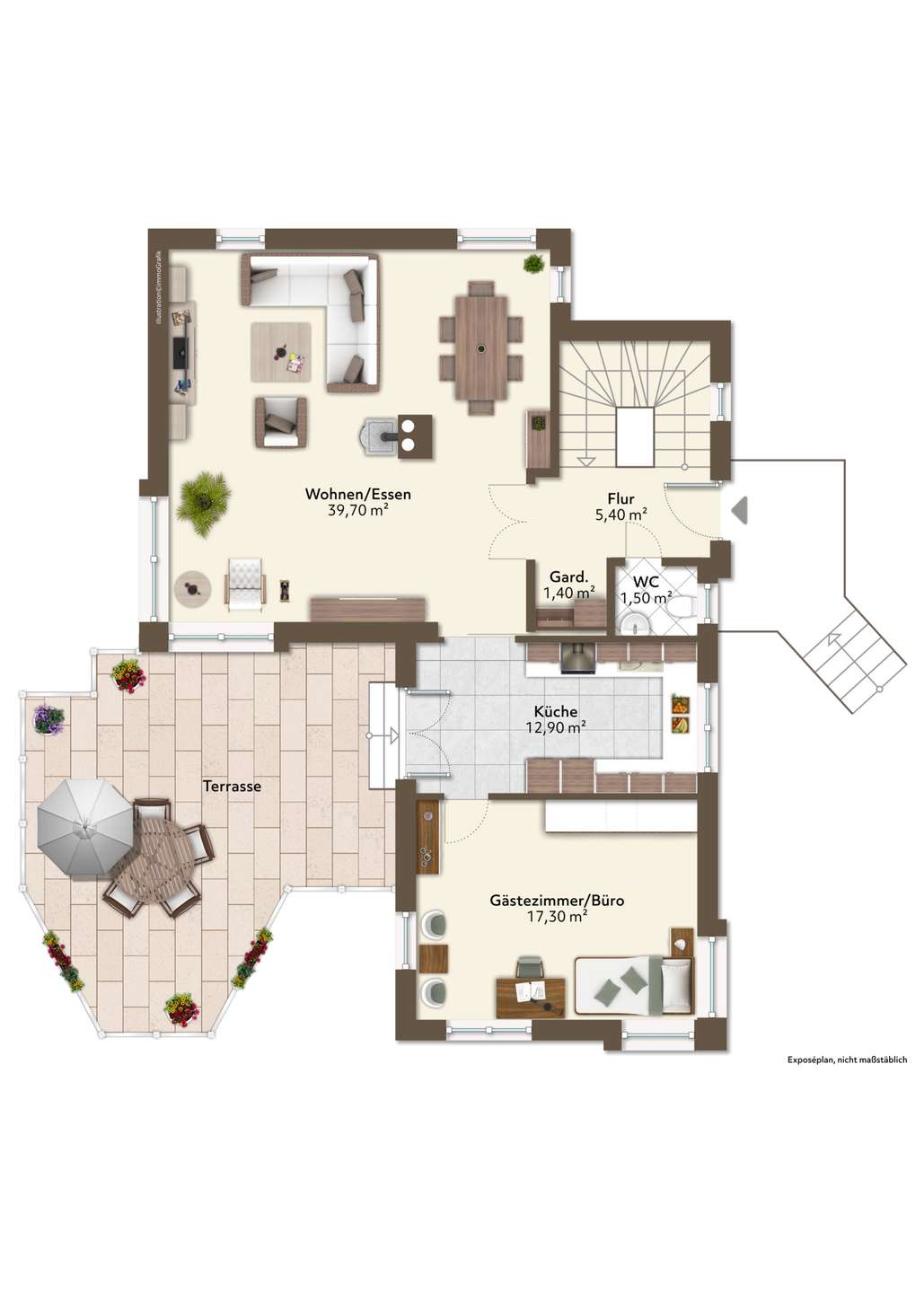 Grundriss Erdgeschoss