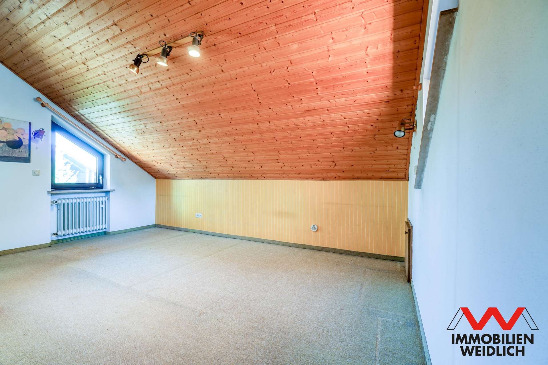 Zimmer im Dachgeschoss