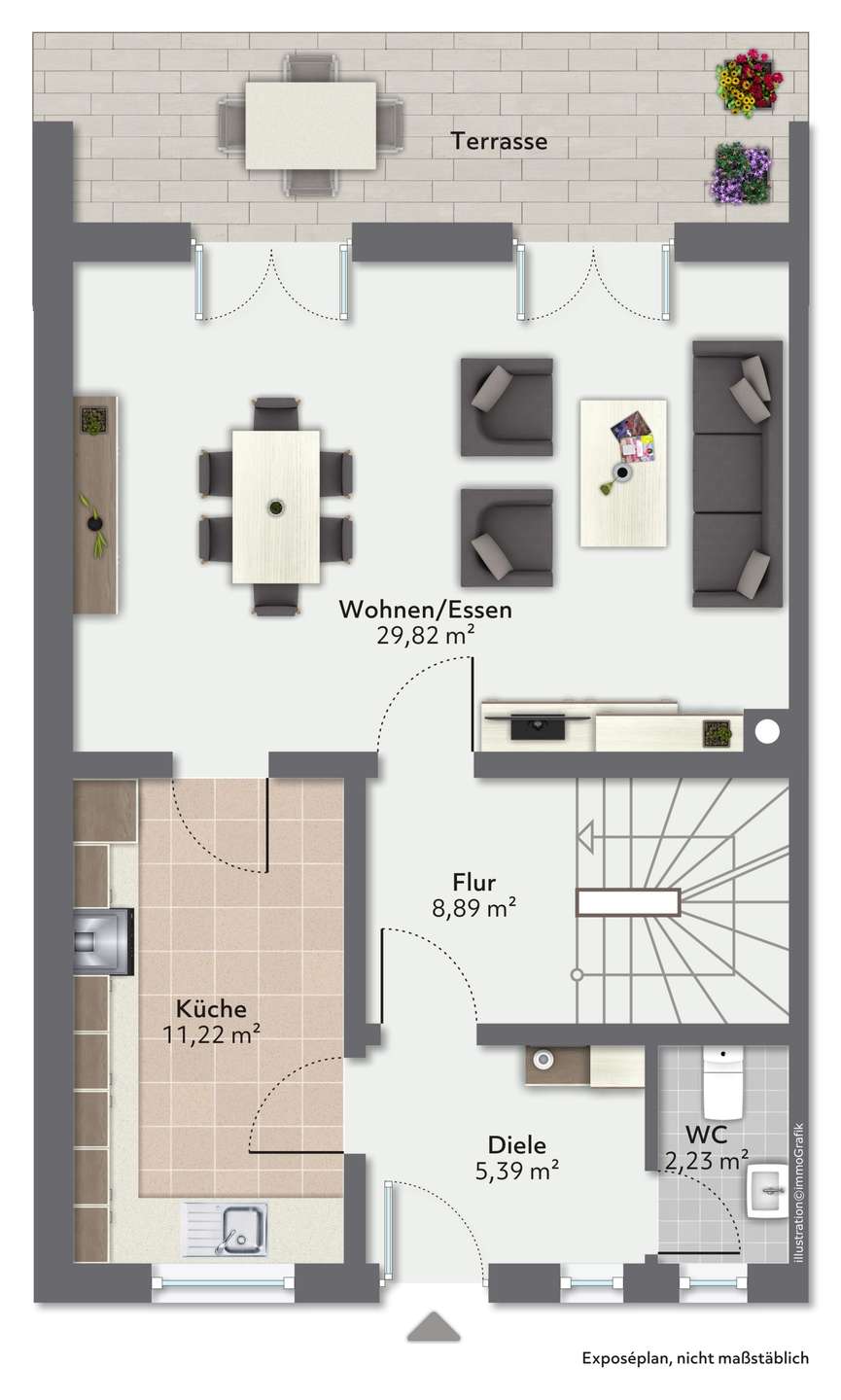 Grundriss Erdgeschoss