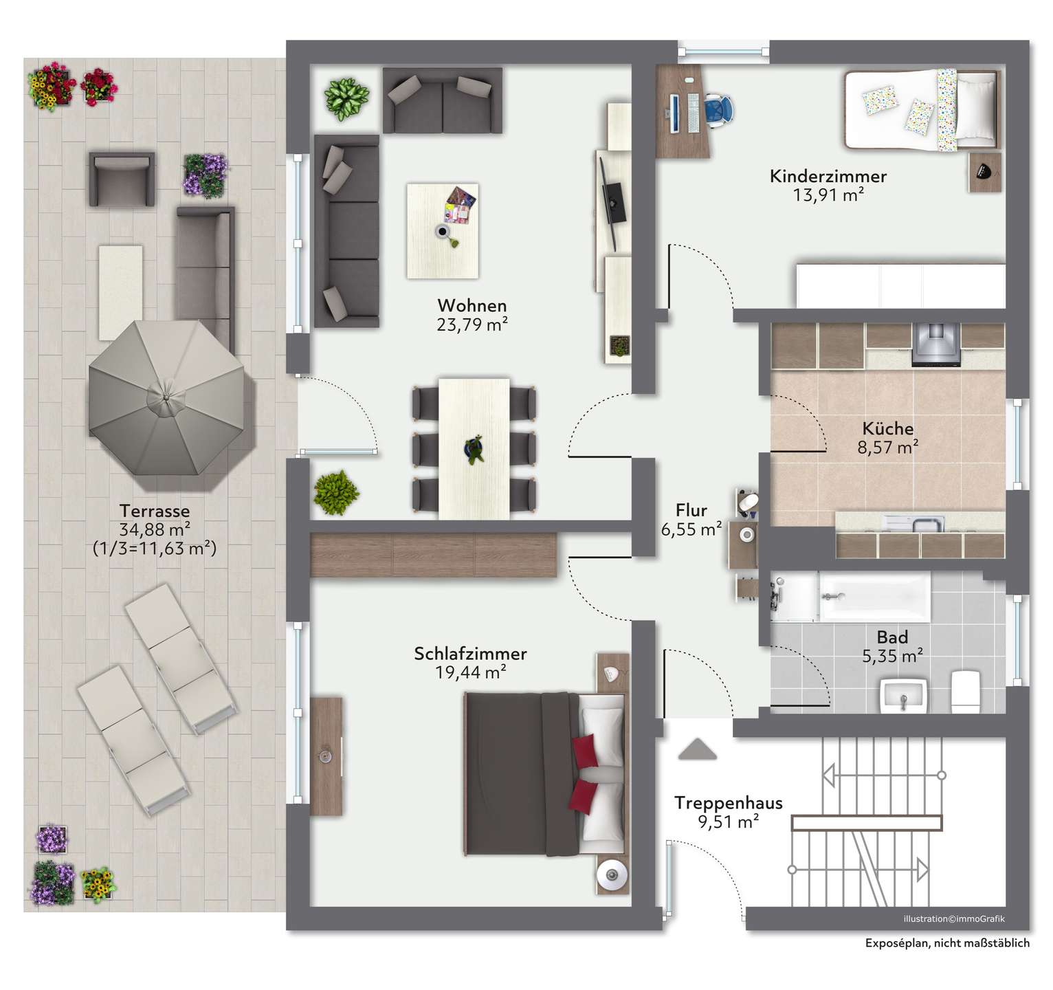 Grundriss Erdgeschoss