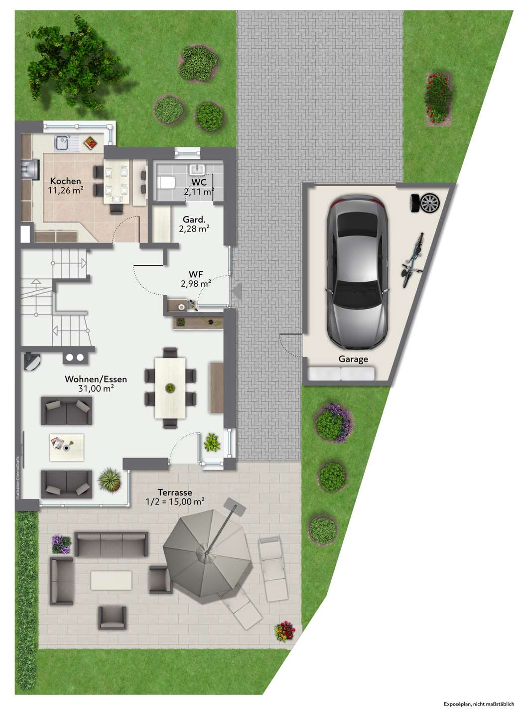 Grundriss Erdgeschoss