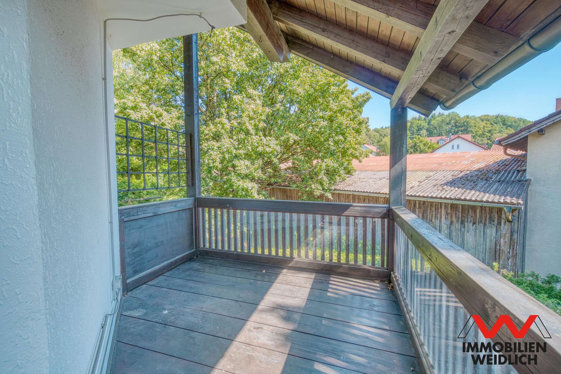 Sonniger Süd-Balkon