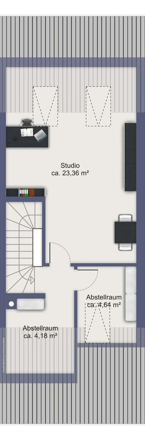 Grundriss Dachgeschoss