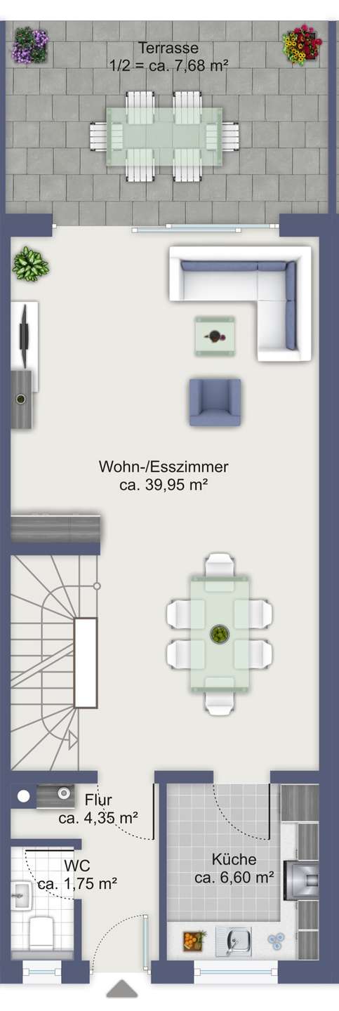 Grundriss Erdgeschoss