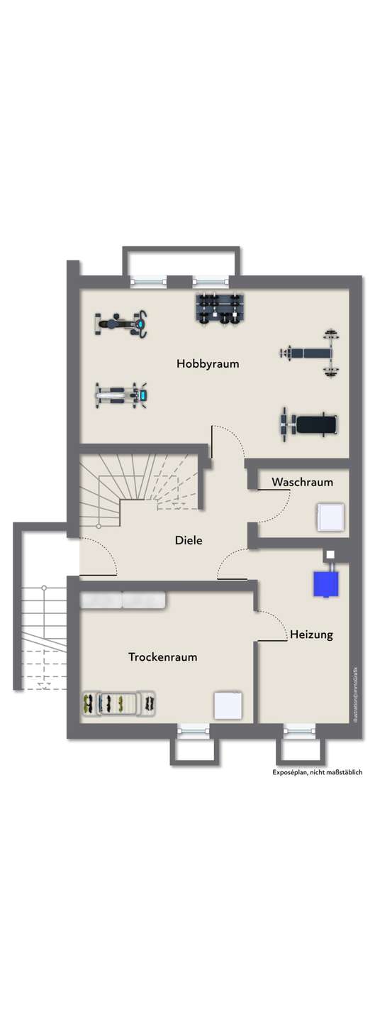 Grundriss Kellergeschoss