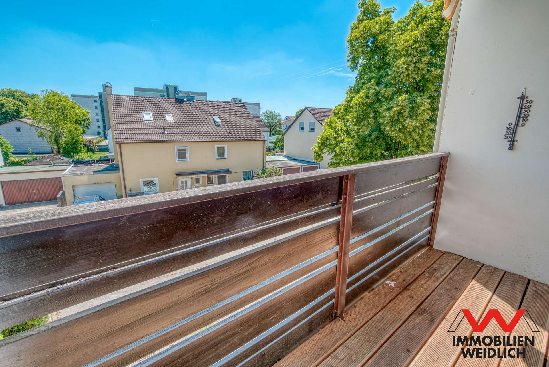 Balkon vom Wohnzimmer