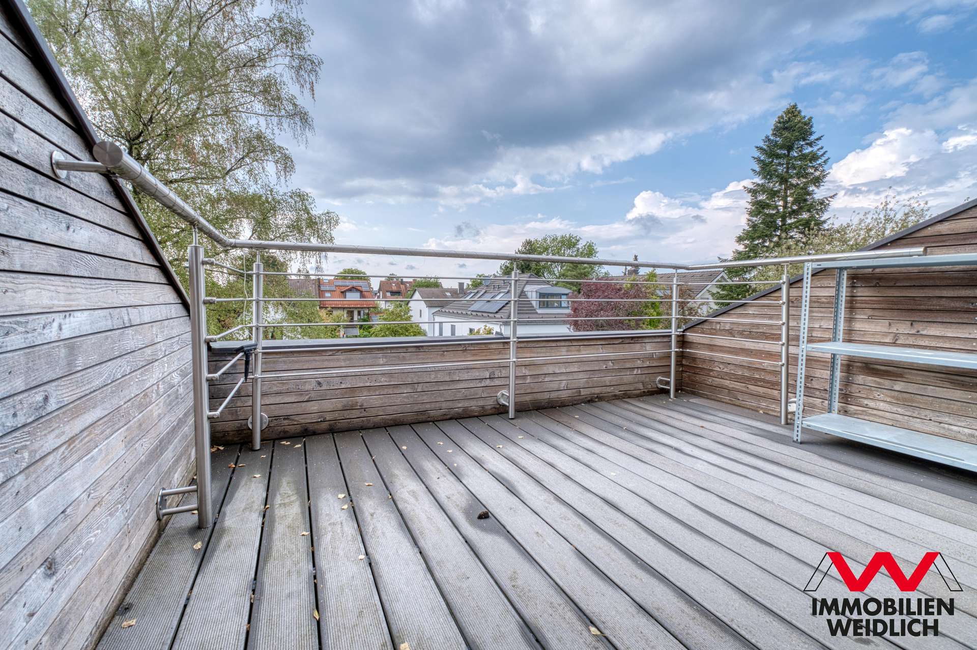 Dachterrasse - West