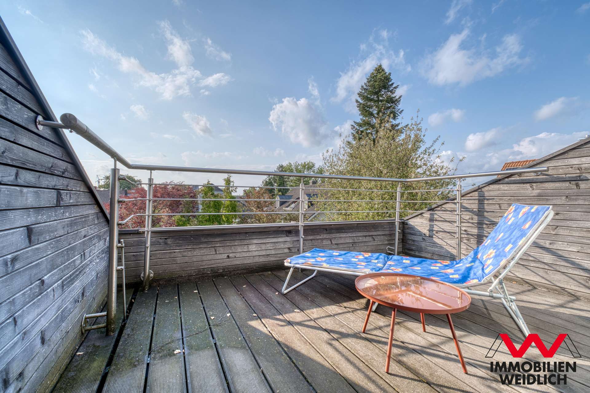 Dachterrasse - West