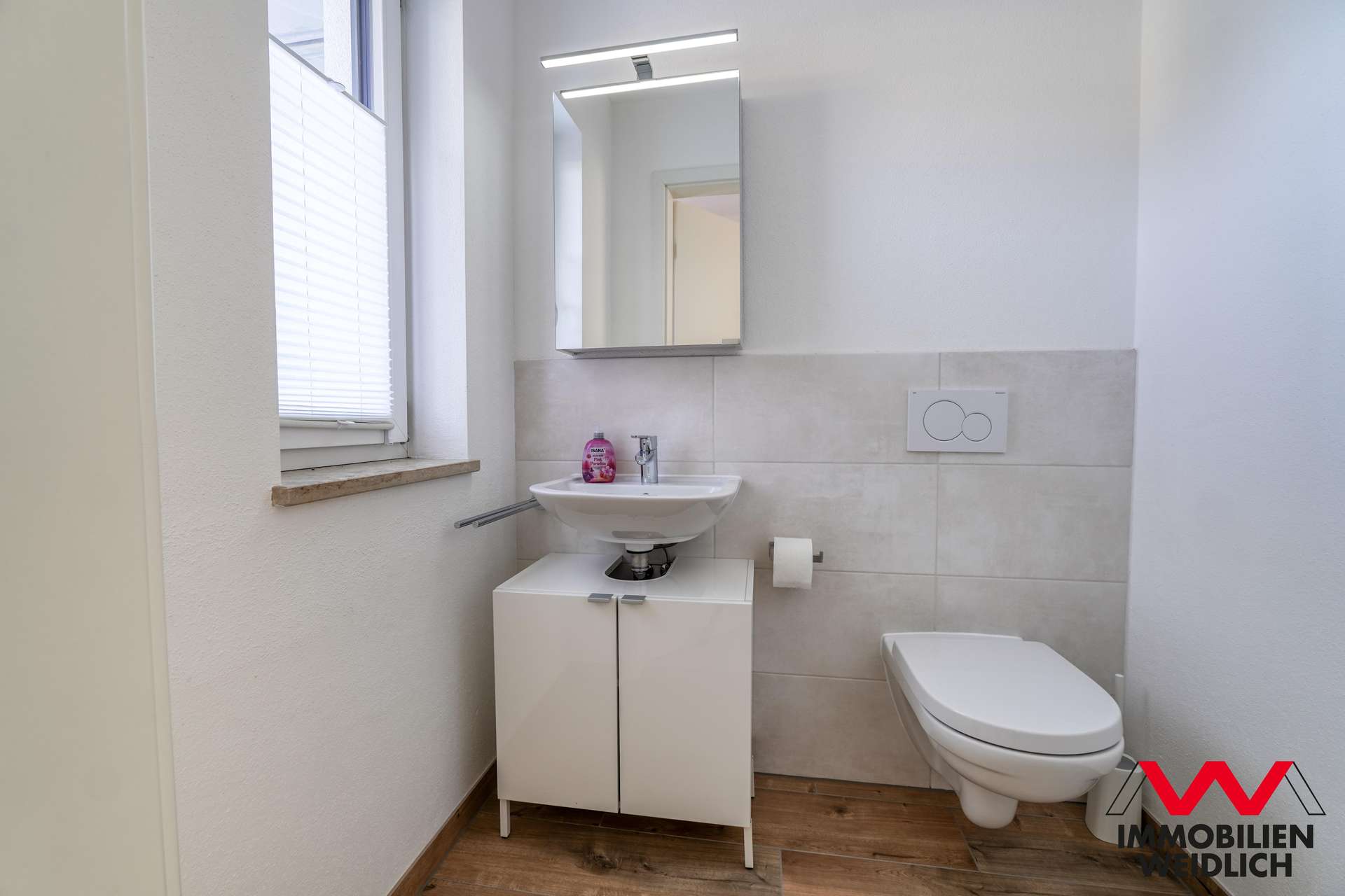 WC im Erdgeschoss