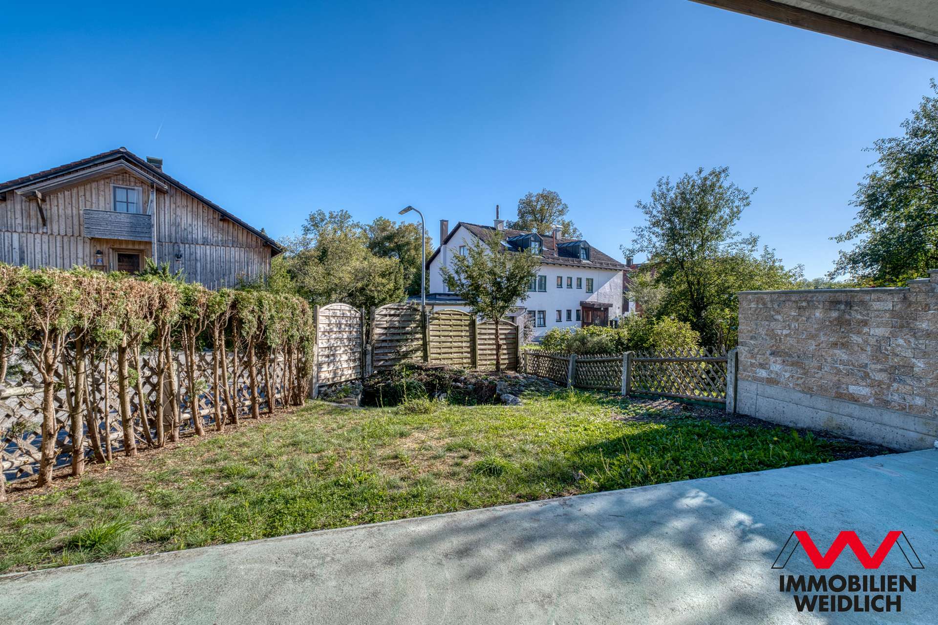 Blick in des Garten